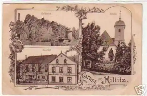 18896 Mehrbild Ak Gruß aus Miltitz bei Meißen 1919