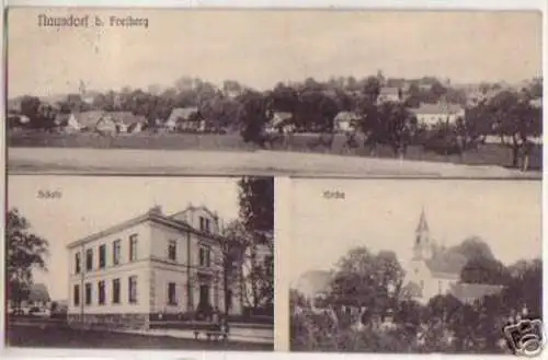 13348 Mehrbild Ak Naundorf bei Freiberg 1915