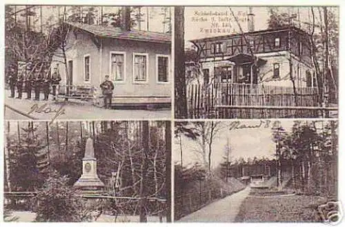 14390 Mehrbild Ak Zwickau Schießstand 1908