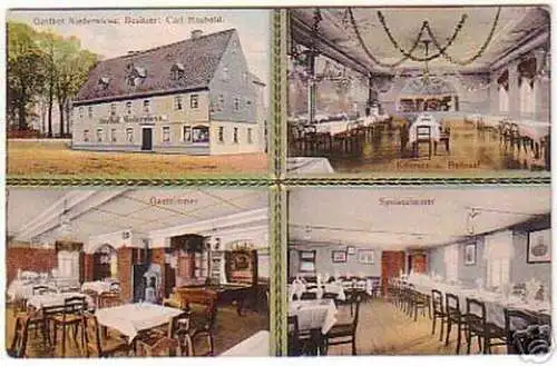 14391 Mehrbild Ak Gasthof Niederwiesa in Sachsen um1920