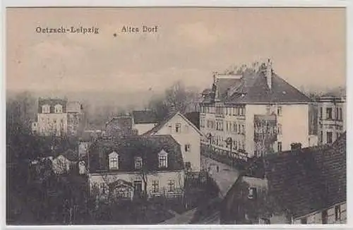 1/91 Ak Oetzsch Leipzig altes Dorf 1934