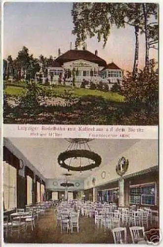 07070 Ak Leipziger Rodelbahn am Bienitz 1921