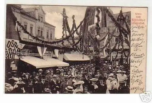 08554 Ak Gruß vom Mittweidaer Anlagenfest 1907