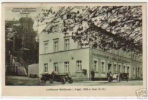 08731 Ak Schöneck im Vogtland Gasthaus 1928