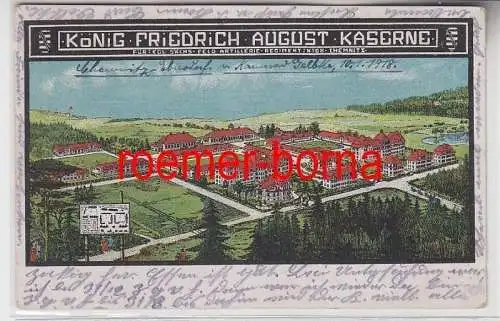 74628 Feldpost Ak Chemnitz König Friedrich August Kaserne 1918