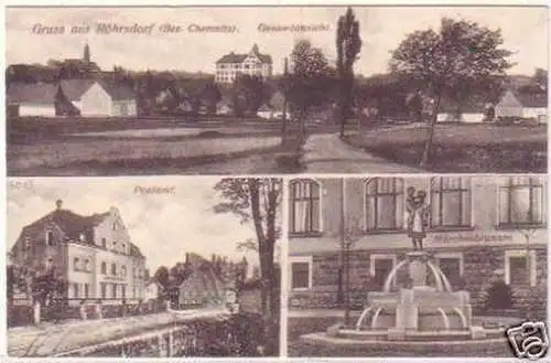 29611 Mehrbild Ak Gruß aus Röhrsdorf (Bez. Chemnitz)1910