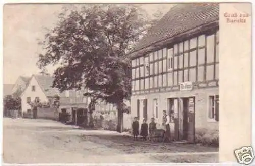 24940 Ak Gruß aus Bornitz Geschäftshaus 1912