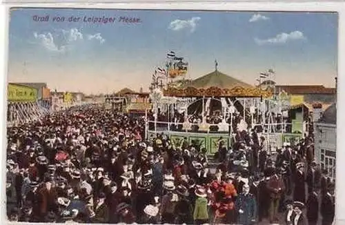 29/14 Ak Leipzig Gruss von der Leipziger Messe 1928