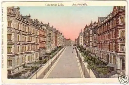 19990 Ak Chemnitz Andrèsstraße um 1910