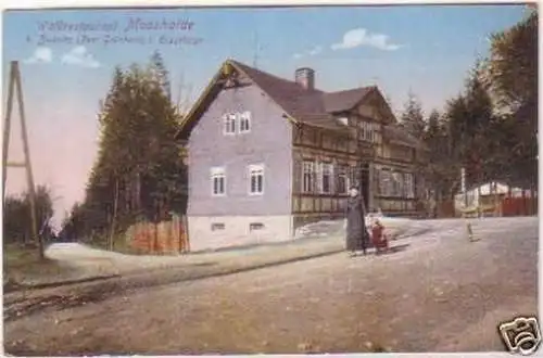 23479 Ak Waldrestaurant Mooshaide b. Zwönitz um 1910