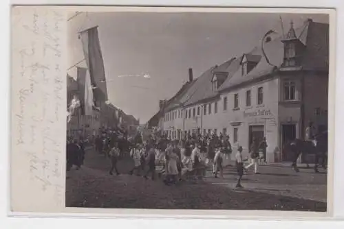 17042 Ak Straßenansicht, Parade, Hermann Seifert, Ofensetzmeister Chemnitz? 1932