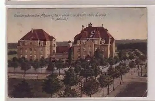 9/12 Ak Erholungsheim der AOK Leipzig in Naunhof 1915