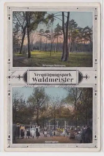 92075 Mehrbild Ak Vergnügungspark Waldmeister Böhlitz Ehrenberg 1924