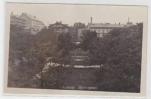 60805 Ak Leipzig-Reudnitz Marienplatz um 1920