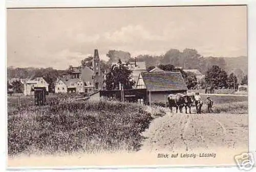 17111 Ak Blick auf Leipzig Lössnig um 1907