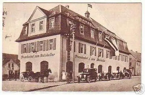 08453 Ak Weissenburg Fremdenhof zum Ratskeller 1930