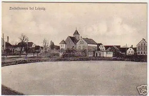 07027 Ak Zuckelshausen bei Leipzig Totalansicht um 1920