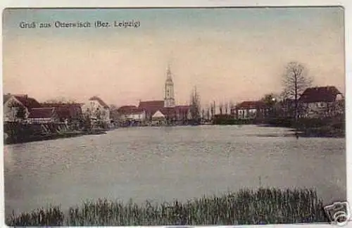 06949 Ak Gruß aus Otterwisch (Bez. Leipzig) um 1920