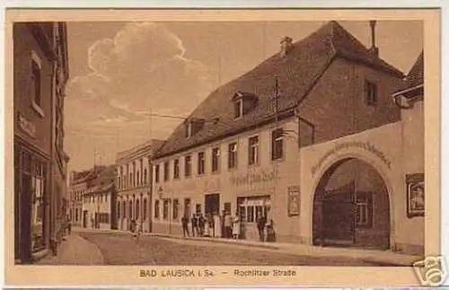 05127 Ak Bad Lausick in Sa. Rochlitzer Strasse 1917