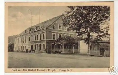 05575 Ak Gruß aus dem Gasthof Einsiedel Erzgeb. 1926