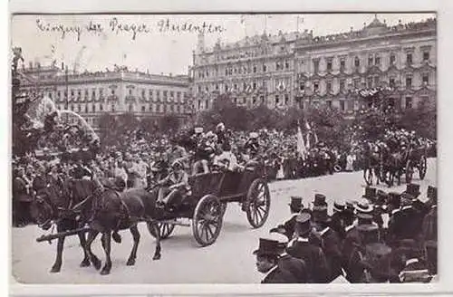 26/89 Foto-Ak Leipzig Festzug Universität Jubiläum 1909