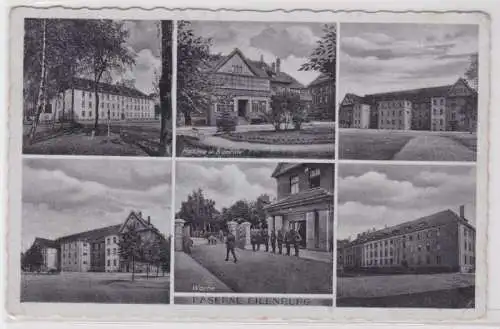 96356 Mehrbild Ak Kaserne Eilenburg, Kasino, Kantine, Wache 1942