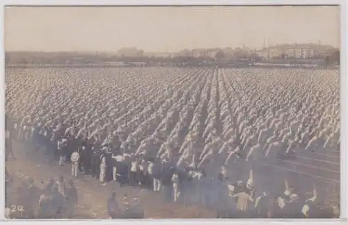 86653 Foto AK 1. Dt. Arbeiter-Turn und Sportfest in Leipzig am 22.-25. Juli 1922