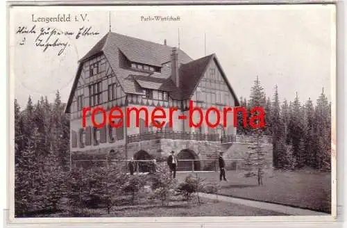 79421 Ak Lengenfeld im Vogtland Parkwirtschaft 1935