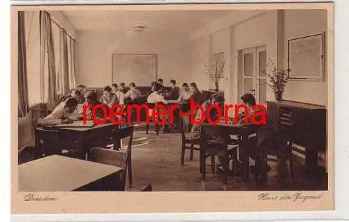 58888 Ak Dresden Haus der Jugend Ein Tagesraum um 1940