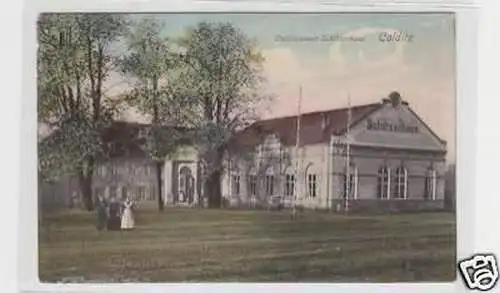35783 Ak Colditz Etablissement Schützenhaus um 1910