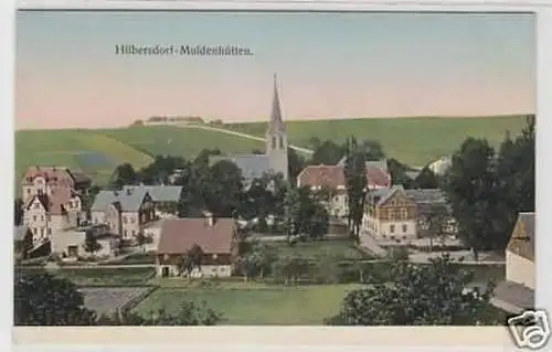 35766 Ak Hilbersdorf Muldenhütten Totalansicht um 1910