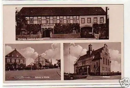 33012 Mehrbild-Ak Gröditz Gasthof usw. um 1920