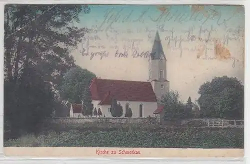 20650 Ak Kirche zu Schmorkau 1921