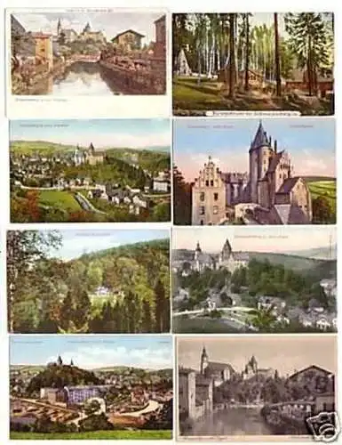 18114 / 8 Ak Schwarzenberg Schloß, Vorstad usw. um 1920