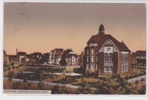 96345 Ak Eilenburg Südring mit Gymnasium 1919