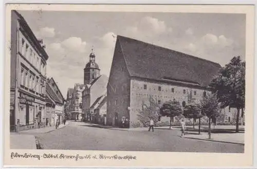 96105 Ak Eilenburg altes Kornhaus Rinckartstrasse 1943