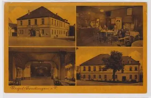 95564 Ak Regis-Breitingen Gasthof Friedrich Konzert- und Ballsaal, Vereinszimmer