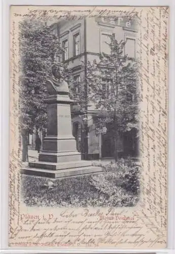 93668 AK Plauen im Vogtland - Mosen-Denkmal 1904