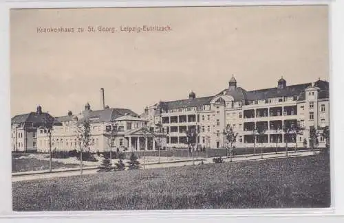 86968 Ak Leipzig Eutritzsch Krankenhaus zu St. Georg um 1910