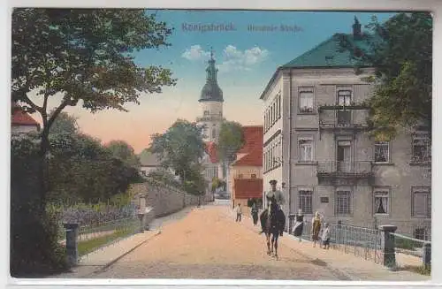 70515 Feldpost Ak Königsbrück Dresdner Strasse 1915