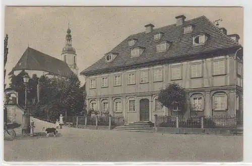 68279 Ak Reichenau in Sachsen Ortsansicht um 1920