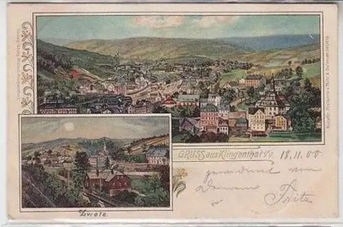 63114 Mehrbild Ak Gruß aus Klingenthal im Vogtland Zwota 1900