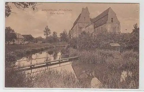 58544 Ak Langenleuba Niederhain vorm Schloss 1930