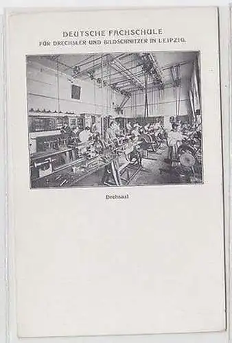 41143 Ak Deutsche Fachschule für Drechsler und Bildschnitzer in Leipzig um 1910