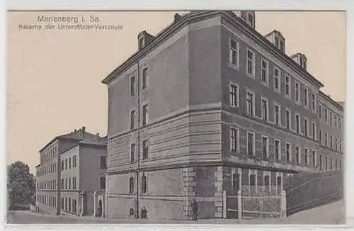 42929 Ak Marienberg Kaserne Unteroffizierschule 1918