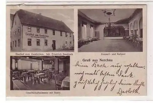 41371 Mehrbild Ak Gruß aus Nerchau Gasthof 1927