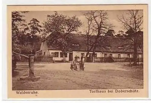 39978 Ak Torfhaus bei Doberschütz Waldesruhe um 1930