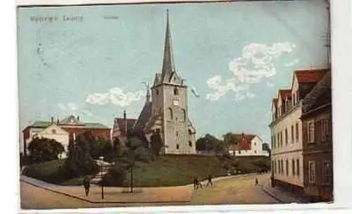 40124 Ak Wahren bei Leipzig Kirche 1908