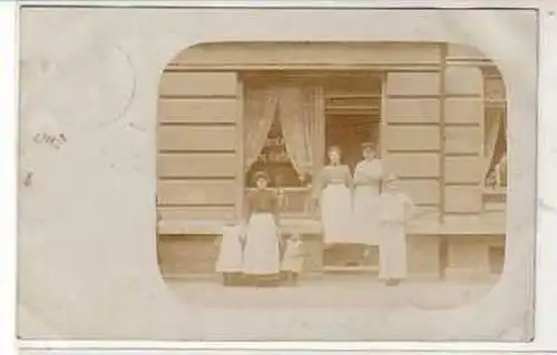 40139 Foto Ak Leipzig Bäckerei Franz Klaffenbach 1905