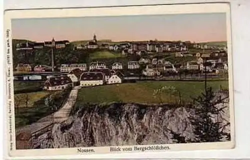 38867 Ak Nossen Blick vom Bergschlößchen um 1910